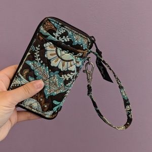Java Blue All in One Wristlet